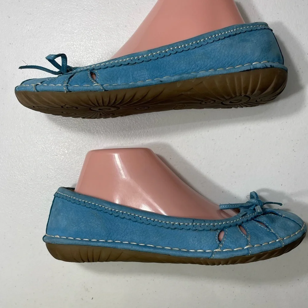 Dr. Scholl's Blue Fairy Renfaire Sky Blue Women's Flats Size 8 SB-70
